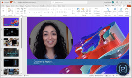PowerPoint cameo