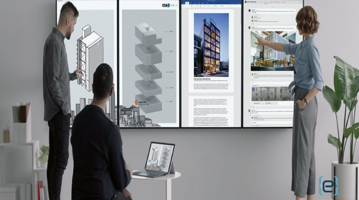 Elegant Surface Hub 2 Elevates Collaboration