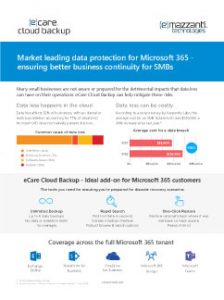 Ecare Cloud Backup Product Datasheet