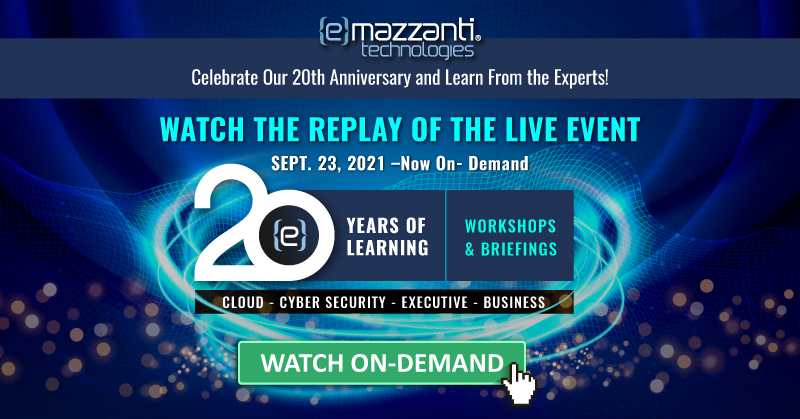20 Years of Learning - Celebrate Our 20th Anniversary and Learn