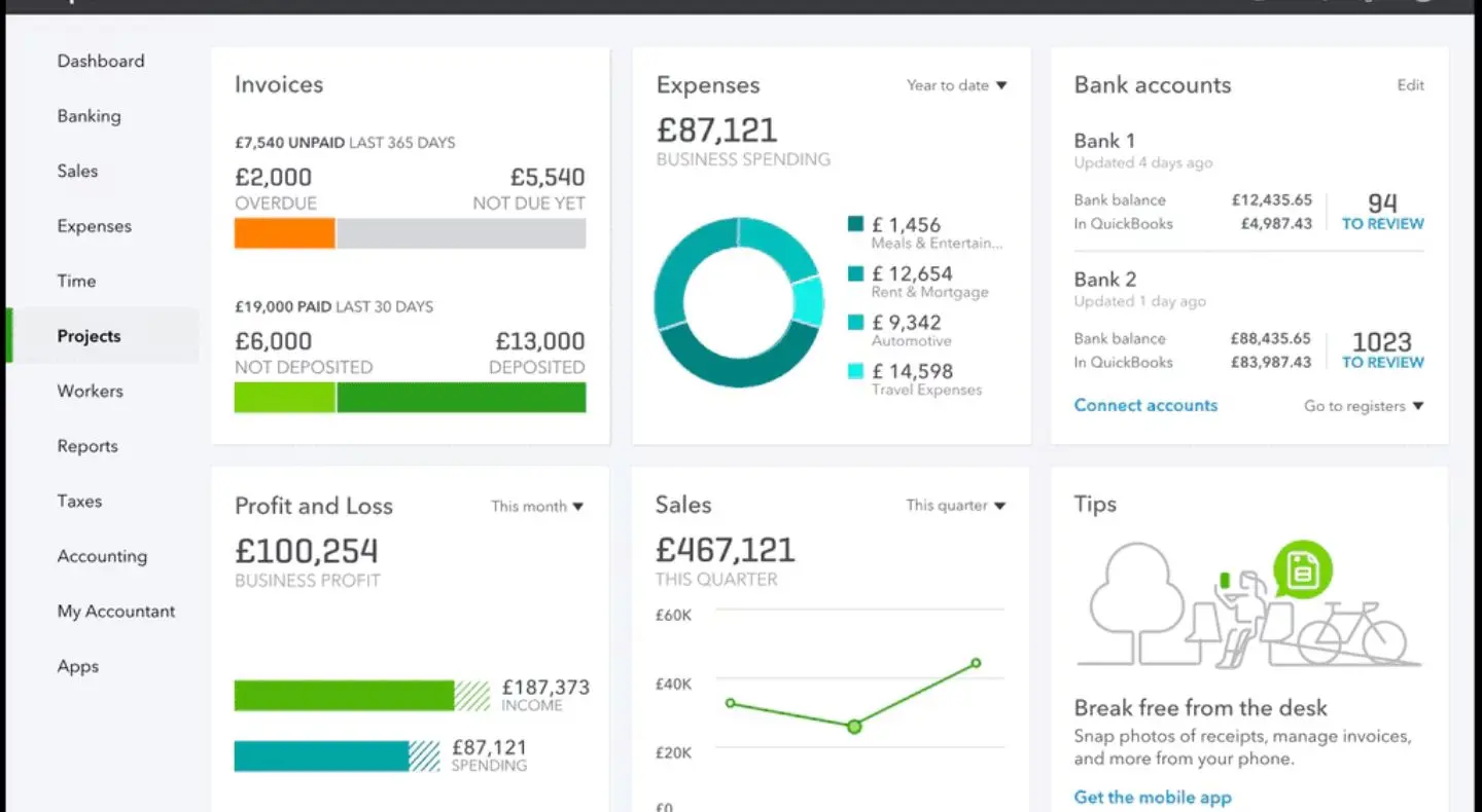 You are currently viewing QuickBooks Online Advanced​