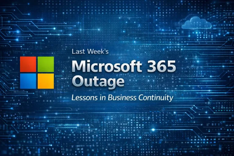 The Microsoft 365 Outage: A Wake-Up Call for Business Continuity