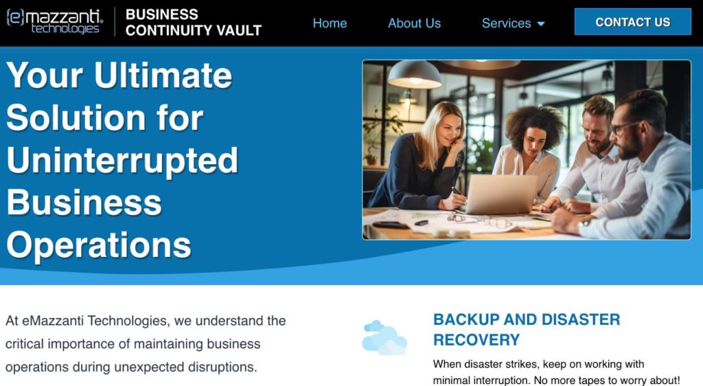 business continuity vault